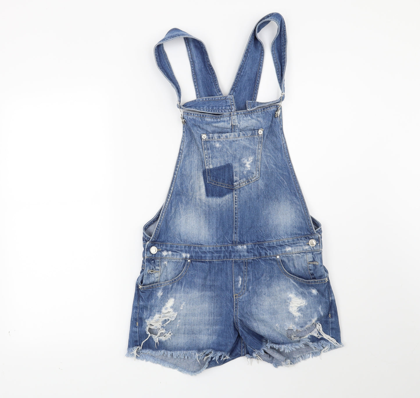 Stradivarius Womens Blue   Dungaree One-Piece Size 8