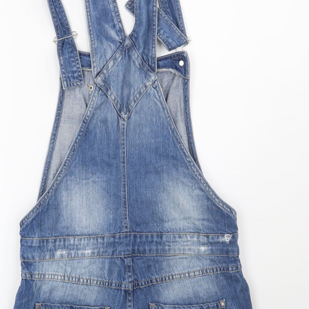 Stradivarius Womens Blue   Dungaree One-Piece Size 8