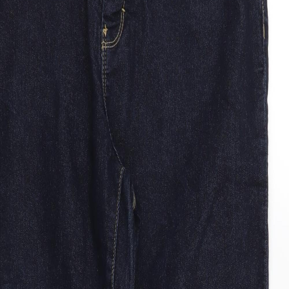 Dorothy Perkins Womens Blue   Straight Jeans Size 14 L29 in