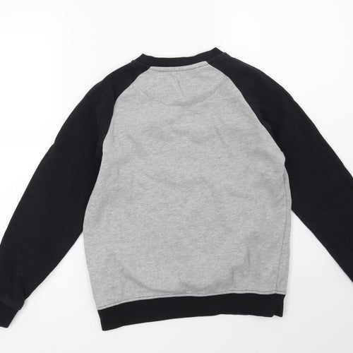 Primark Boys Grey   Pullover Sweatshirt Size 11-12 Years  - Brooklyn NYC