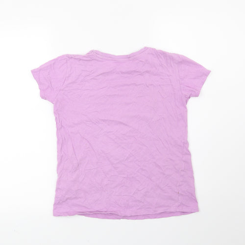PEP & CO Girls Purple   Basic T-Shirt Size 12-13 Years  - Selfie Queen