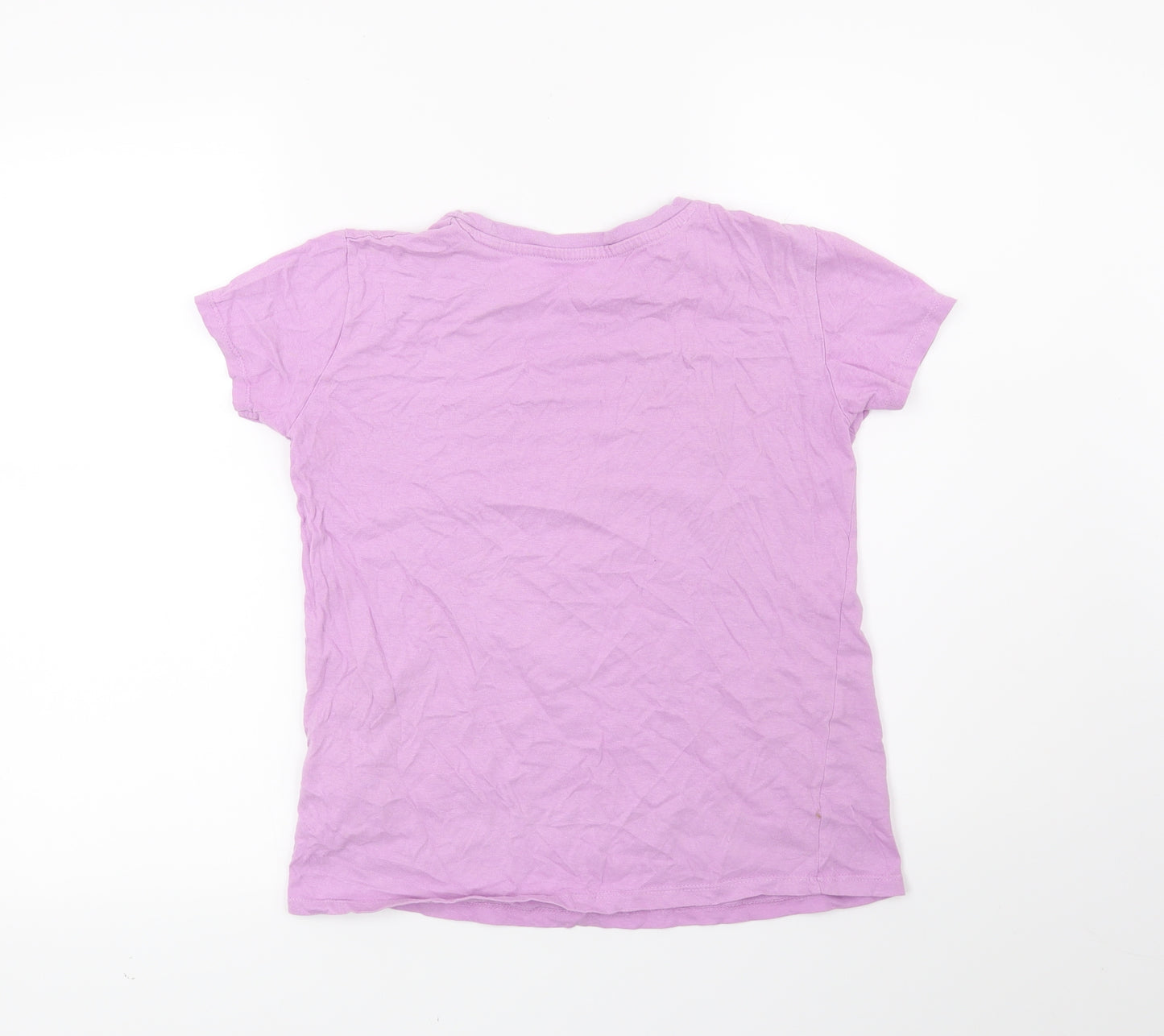 PEP & CO Girls Purple   Basic T-Shirt Size 12-13 Years  - Selfie Queen