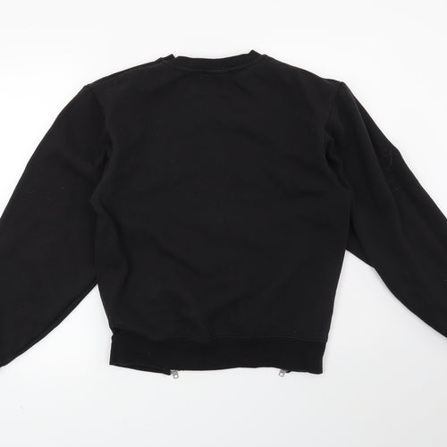 Primark Womens Black   Pullover Sweatshirt Size 6  - Cheat Day