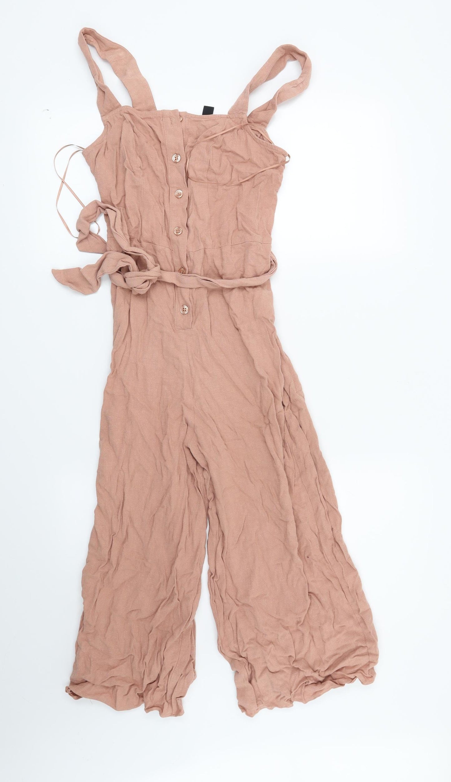New Look Womens Pink   Jumpsuit One-Piece Size 8