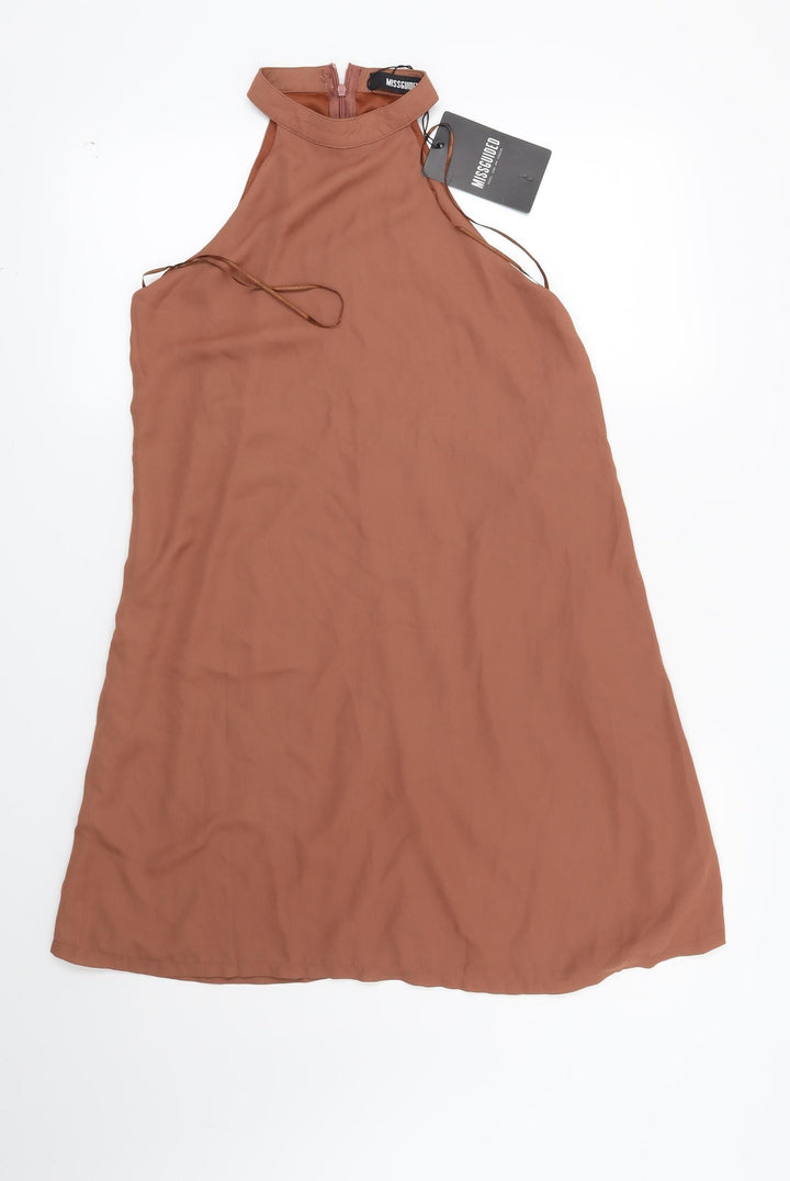 Missguided Womens Brown Shift Size 8