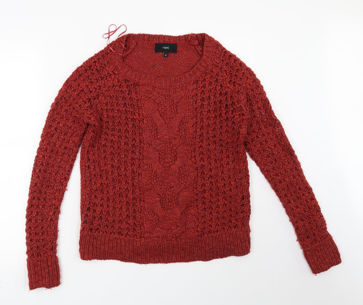 NEXT Womens Red   Pullover Jumper Size S