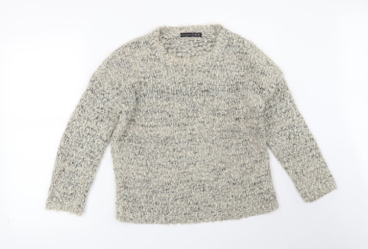 Atmosphere Womens Beige Pullover Jumper Size 8