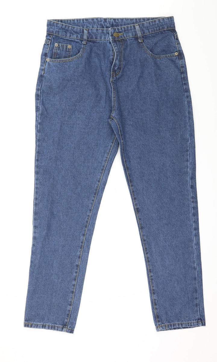 Preworn Womens Blue Denim Skinny Jeans Size XL L28 in