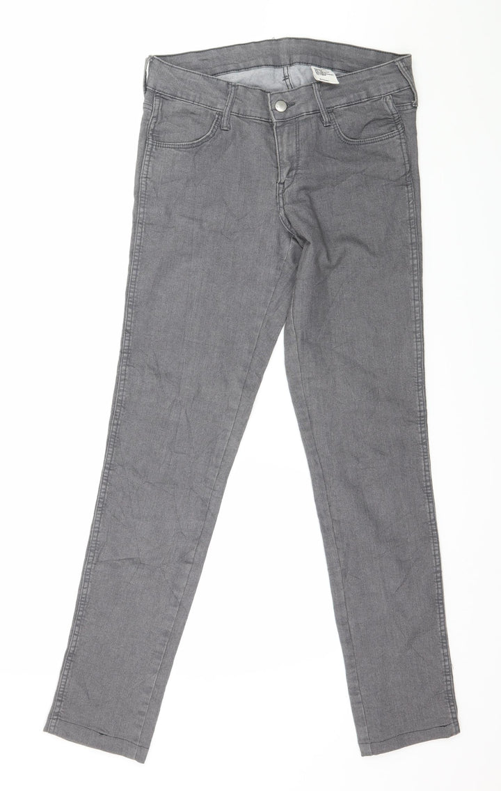 H&M Womens Grey  Denim Skinny Jeans Size 29 in L32 in