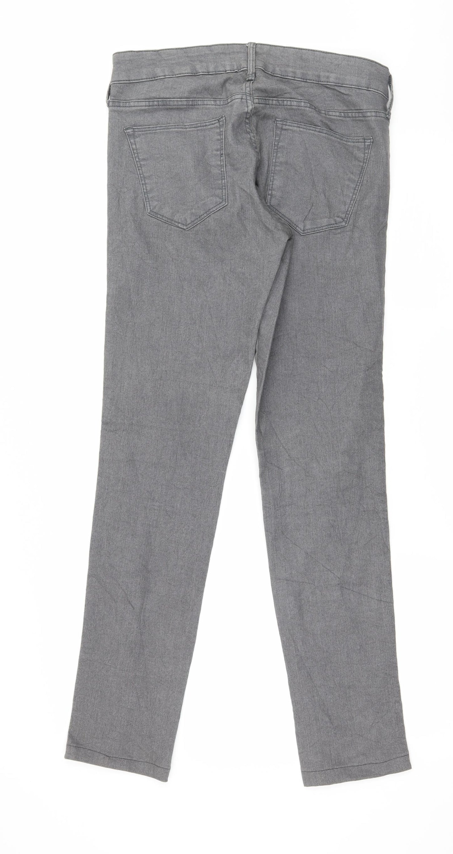 H&M Womens Grey  Denim Skinny Jeans Size 29 in L32 in