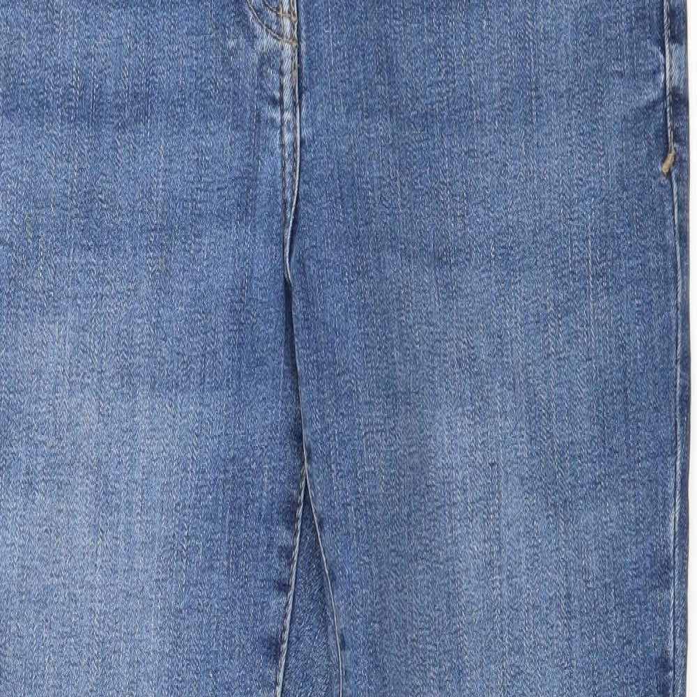 NEXT Womens Blue  Denim Skinny Jeans Size 12 L29 in