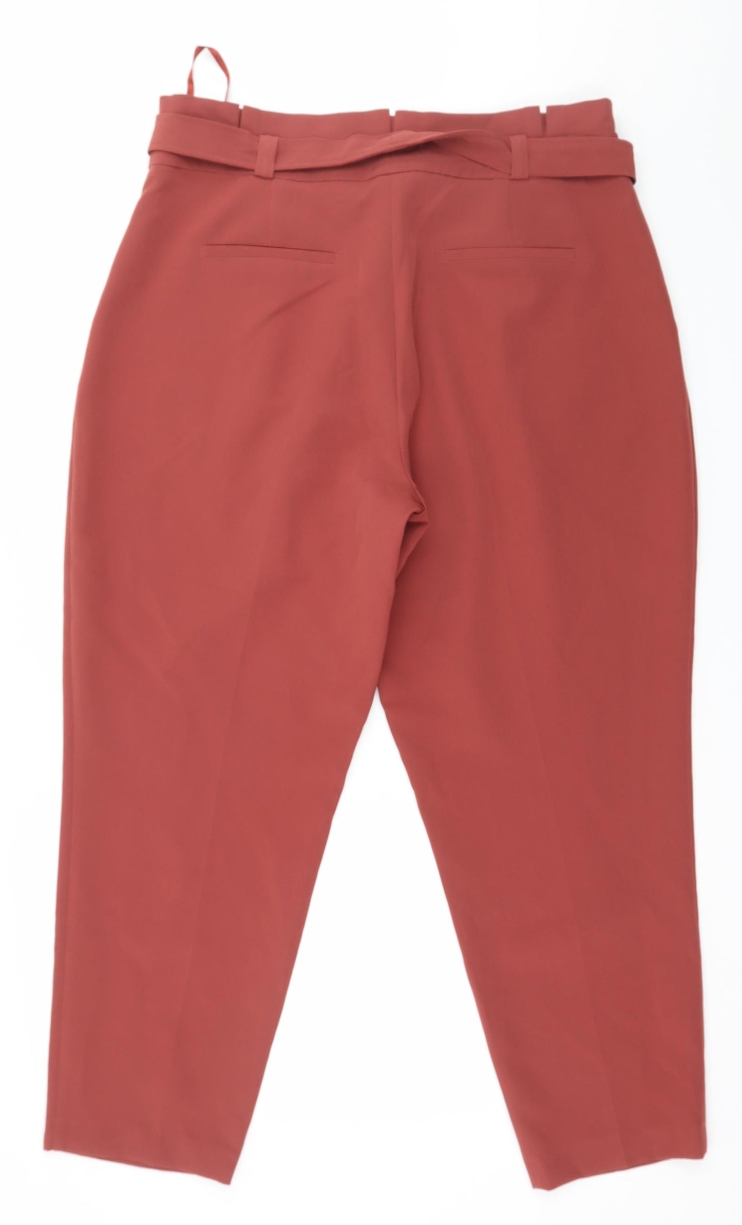 New Look Womens Red   Trousers  Size 14 L27 in