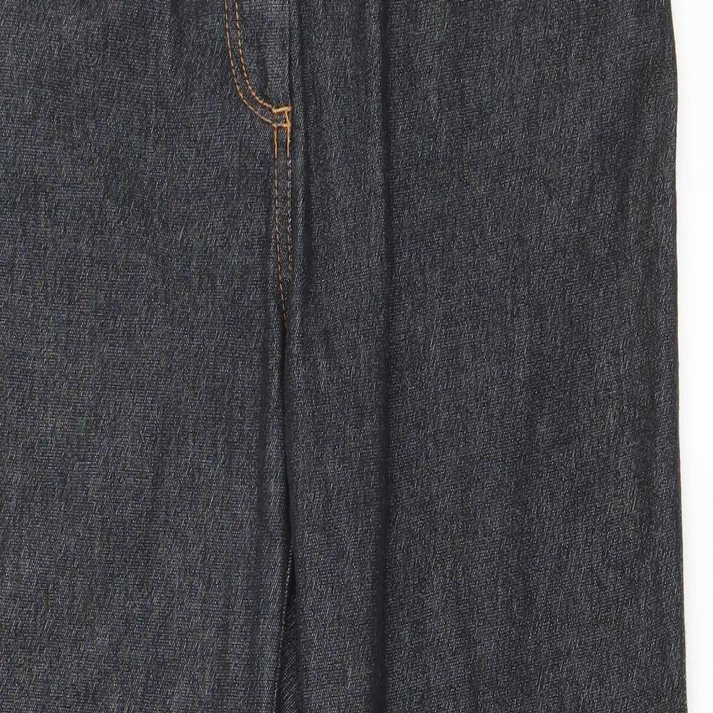 B.B Womens Grey  Denim Cropped Jeans Size 20 L24 in