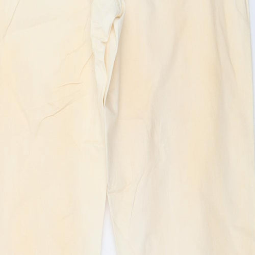 ESPIRIT Womens Orange  Denim Straight Jeans Size 33 in L32 in