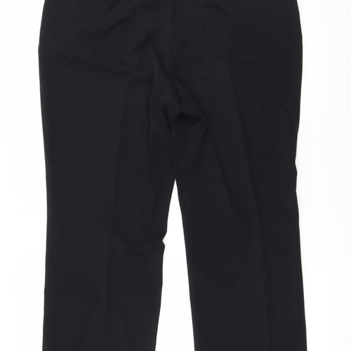 Marks and Spencer Womens Black   Trousers  Size 14 L26 in