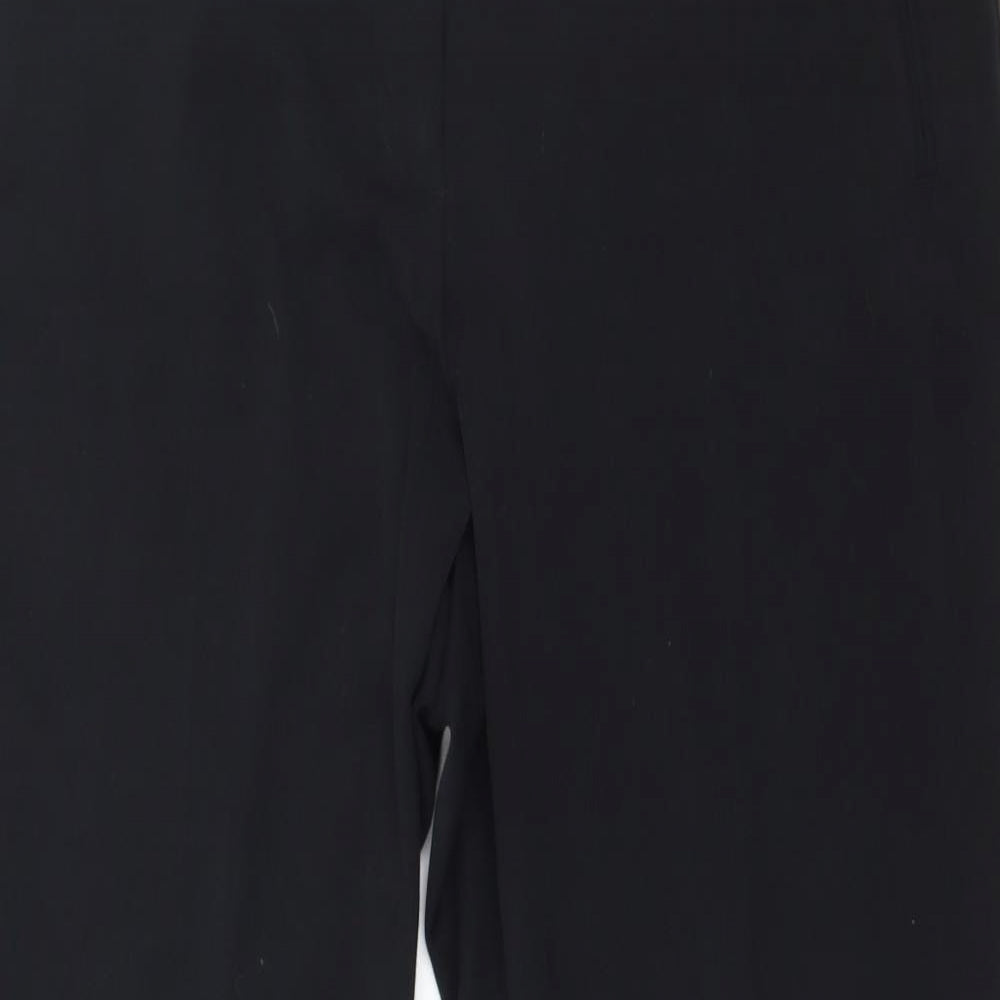 Marks and Spencer Womens Black   Trousers  Size 14 L26 in