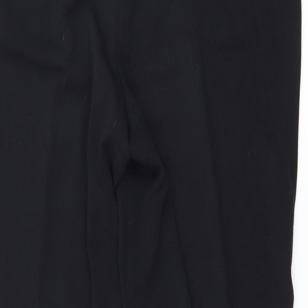 Marks and Spencer Womens Black   Trousers  Size 14 L26 in