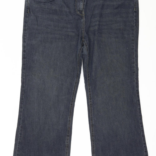 Joe Browns Womens Blue  Denim Straight Jeans Size 20 L29 in
