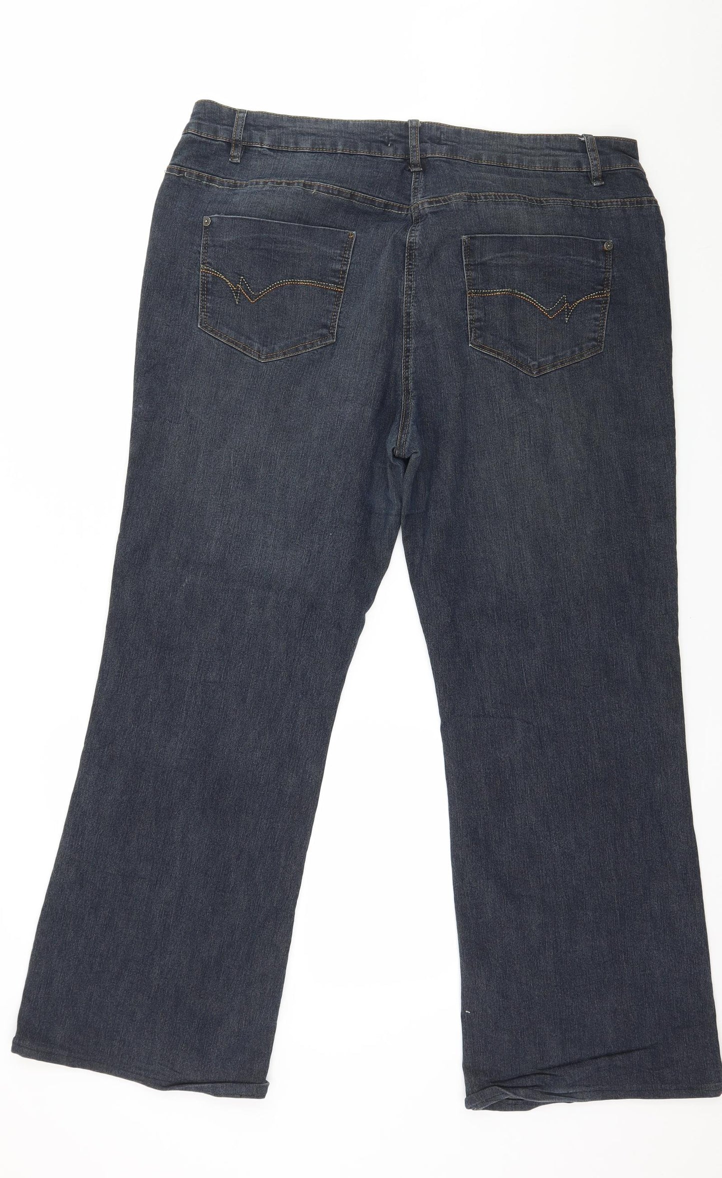 Joe Browns Womens Blue  Denim Straight Jeans Size 20 L29 in