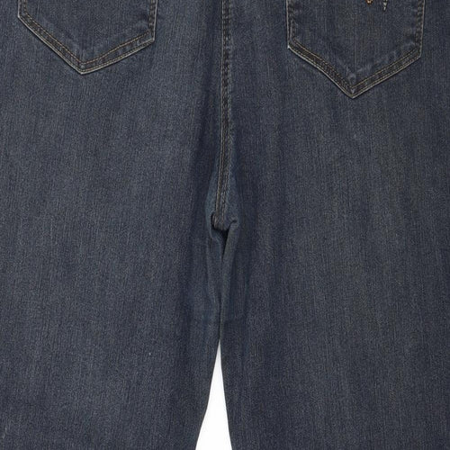 Joe Browns Womens Blue  Denim Straight Jeans Size 20 L29 in