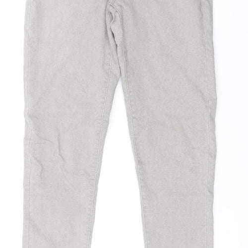 Denim & Co. Womens Grey  Denim Jegging Jeans Size 6 L28 in