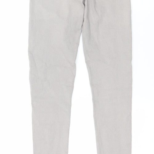 Denim & Co. Womens Grey  Denim Jegging Jeans Size 6 L28 in