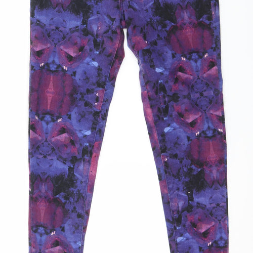 Levi's Womens Multicoloured Geometric Denim Skinny Jeans Size 29 in L30 in
