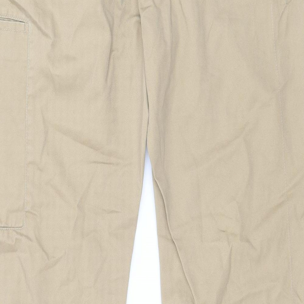 Mexx Womens Beige  Denim Trousers  Size 14 L29 in