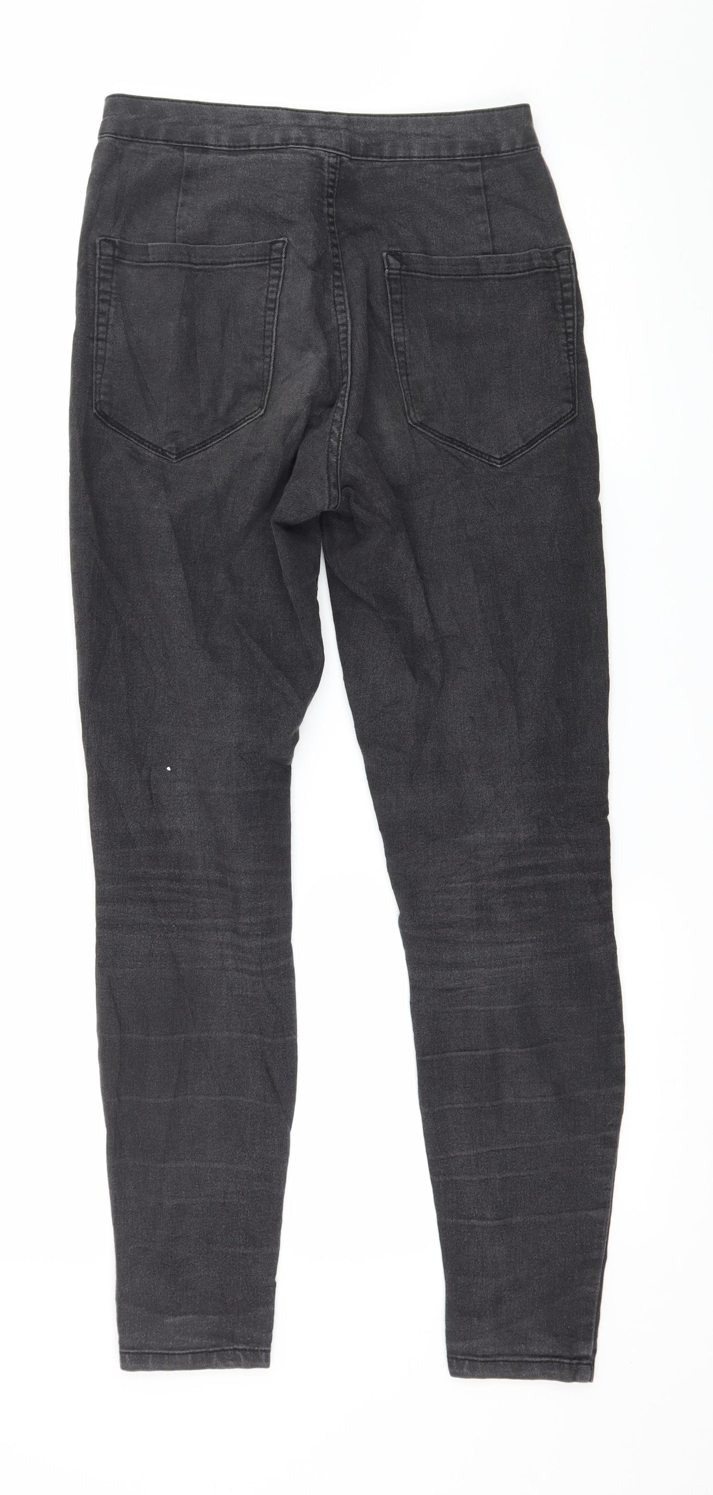 Sinsay Womens Grey  Denim Skinny Jeans Size 8 L27 in