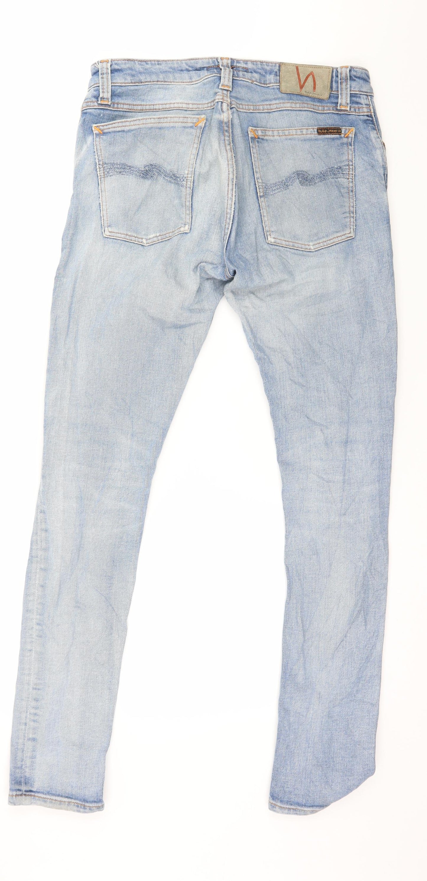Nudie Jeans Womens Blue  Denim Skinny Jeans Size 31 in L32 in
