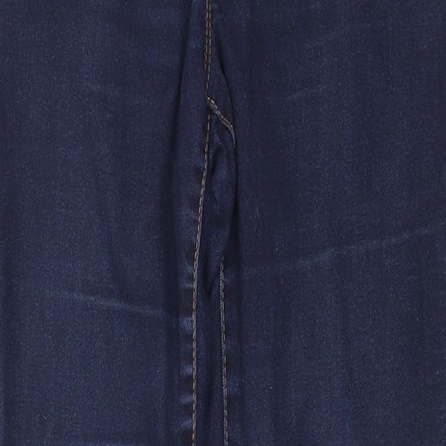 Denim & Co. Womens Blue  Denim Skinny Jeans Size 12 L30 in