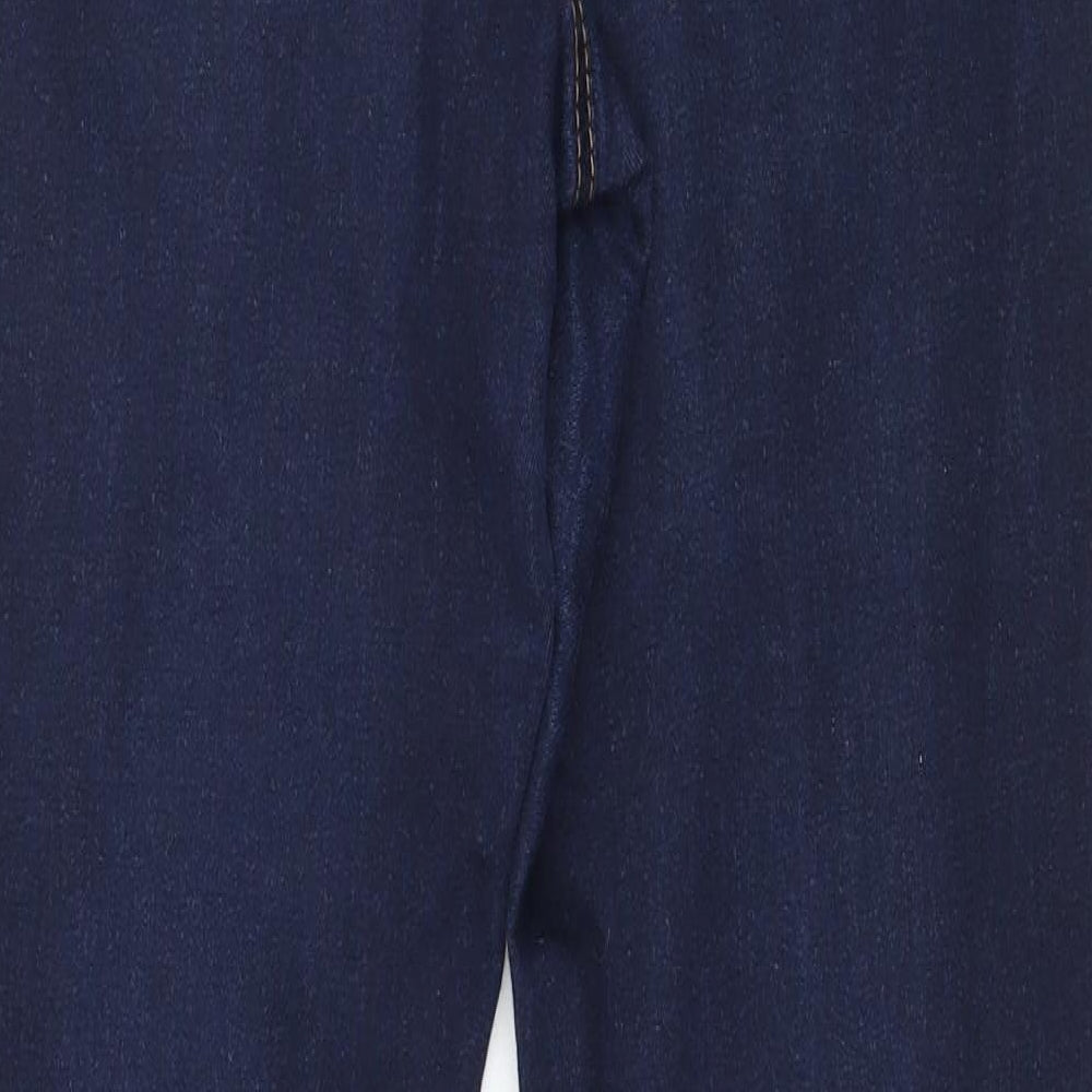 Denim & Co. Womens Blue  Denim Skinny Jeans Size 12 L30 in