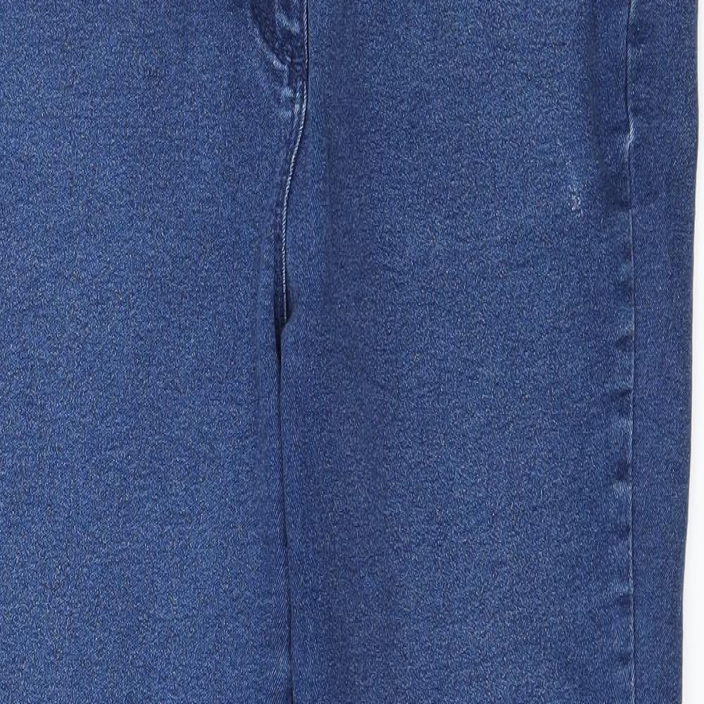 Bonmarché Womens Blue  Denim Straight Jeans Size 14 L26 in