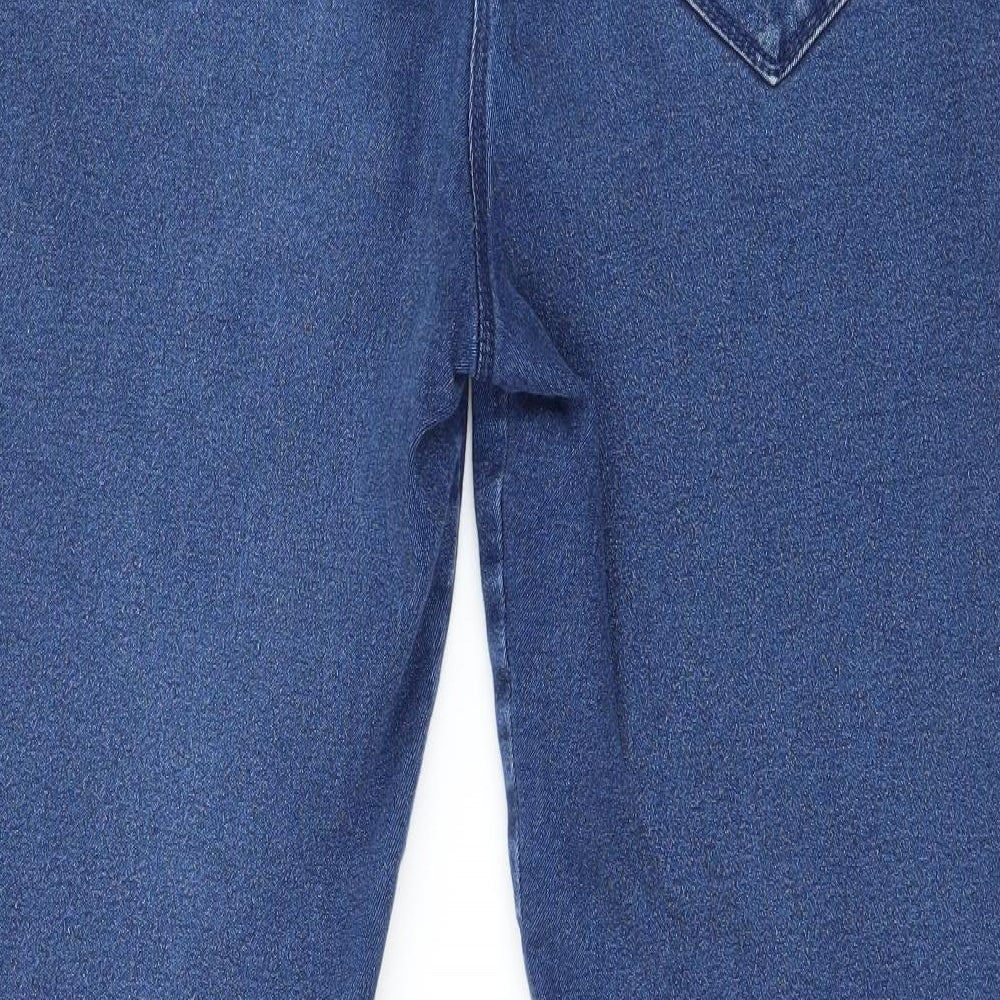 Bonmarché Womens Blue  Denim Straight Jeans Size 14 L26 in