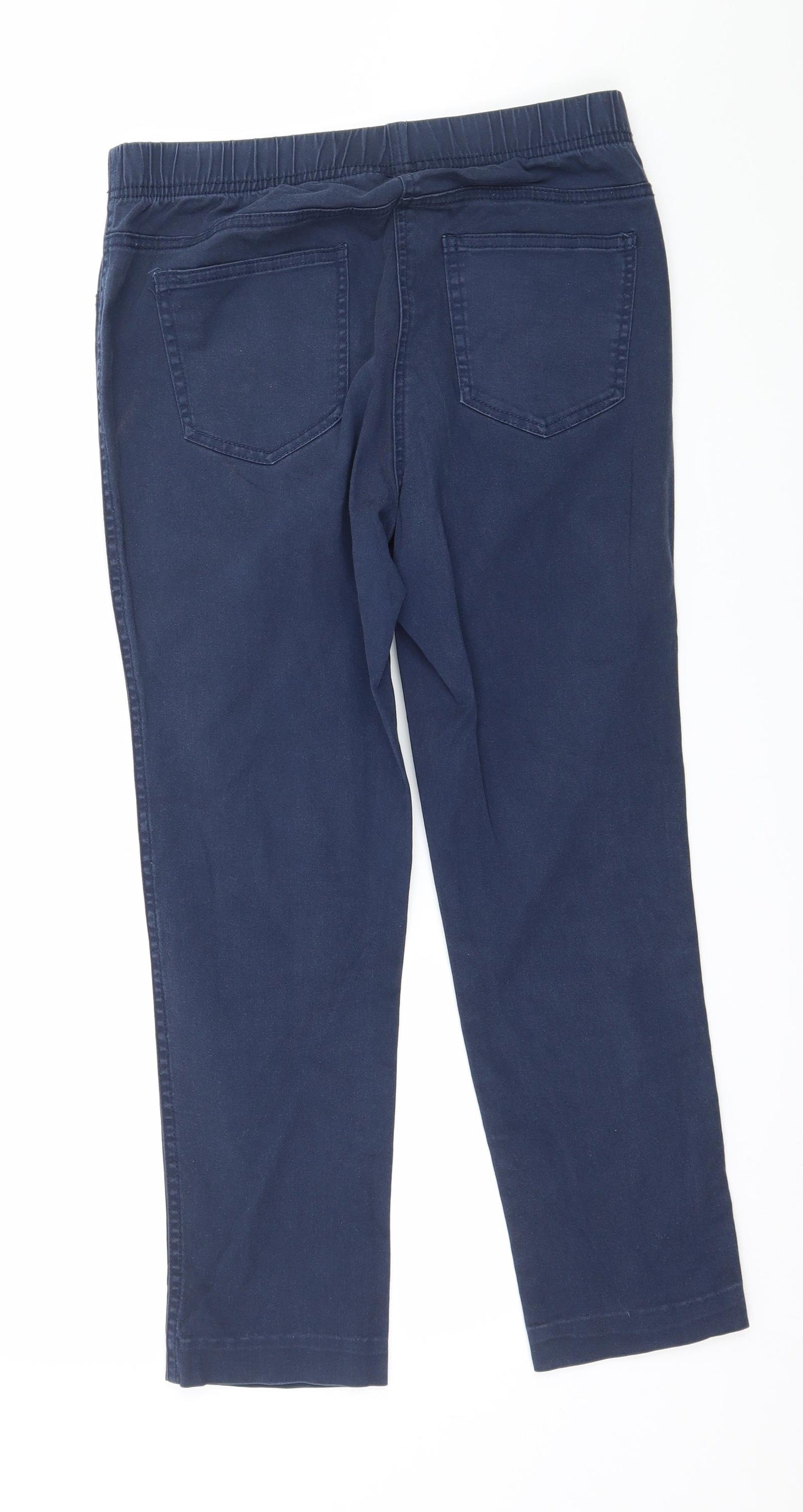 Georeg Womens Blue  Denim Jegging Jeans Size 12 L23 in