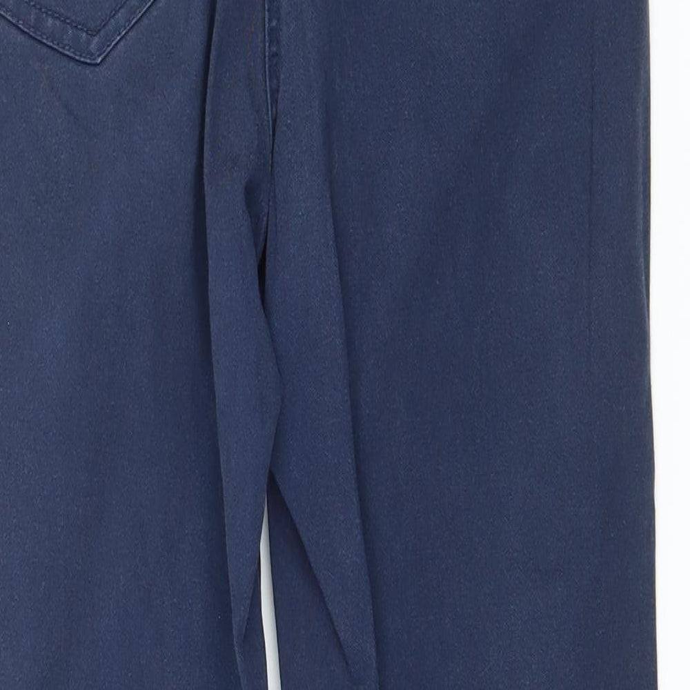 Georeg Womens Blue  Denim Jegging Jeans Size 12 L23 in