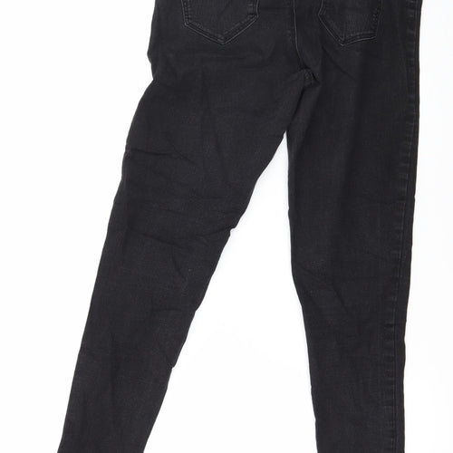 Denim & Co. Womens Grey  Denim Jegging Jeans Size 10 L28 in