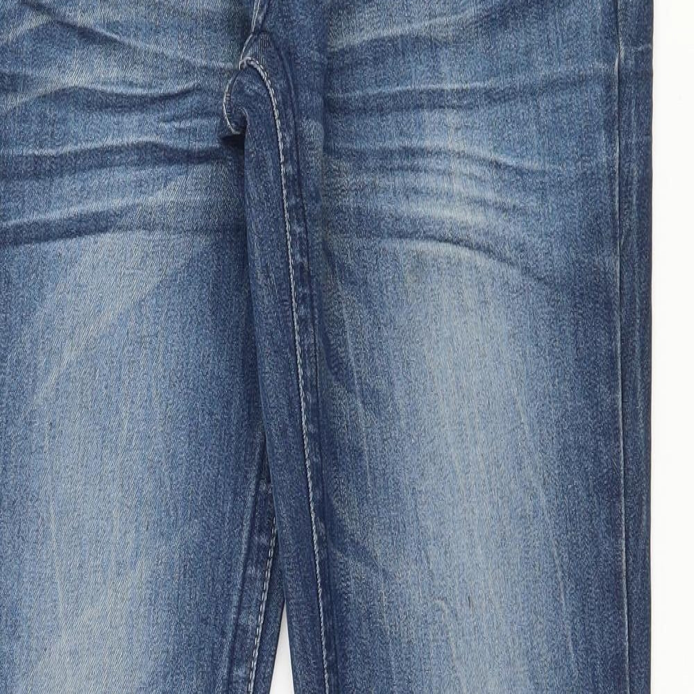 Crafted Womens Blue  Denim Straight Jeans Size 12 L30 in