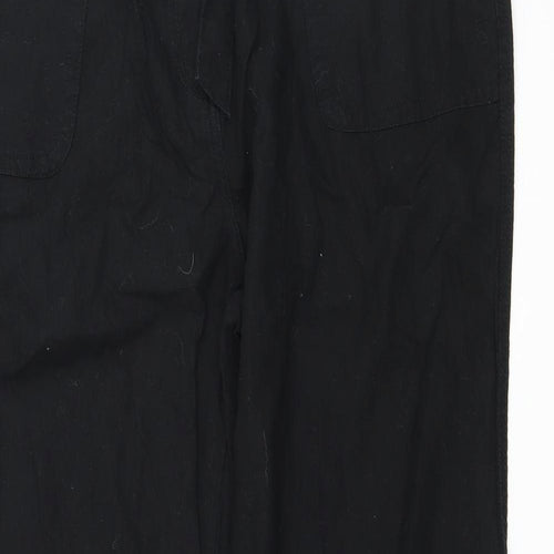 TU Womens Black   Trousers  Size 12 L32 in