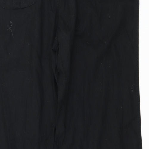 TU Womens Black   Trousers  Size 12 L32 in