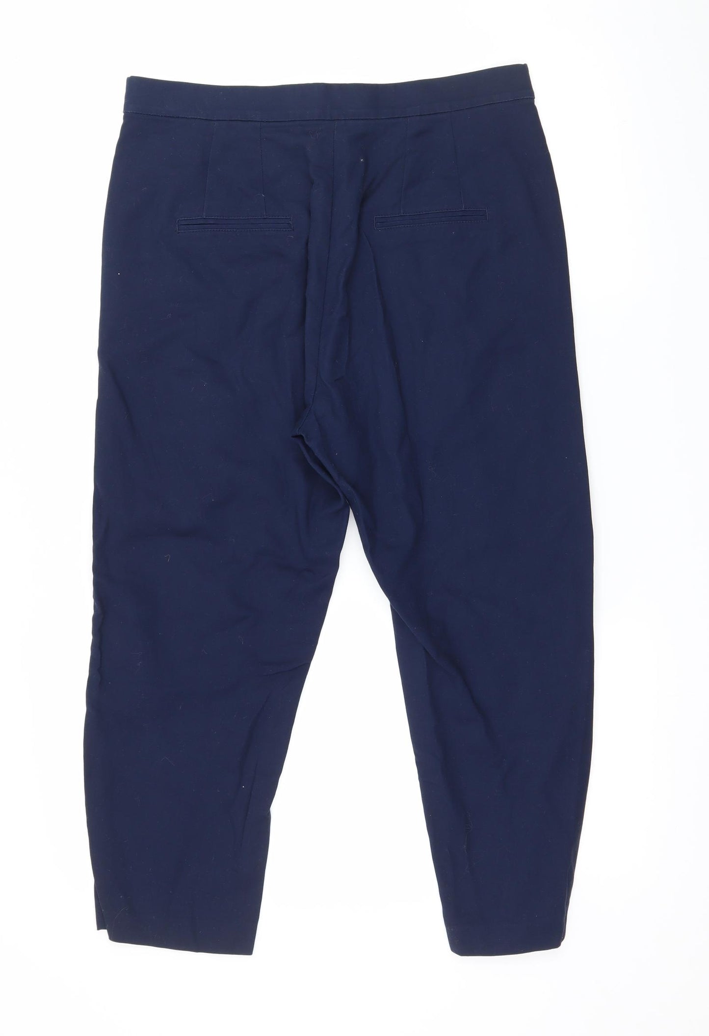 Marks and Spencer Womens Blue   Trousers  Size 12 L22 in