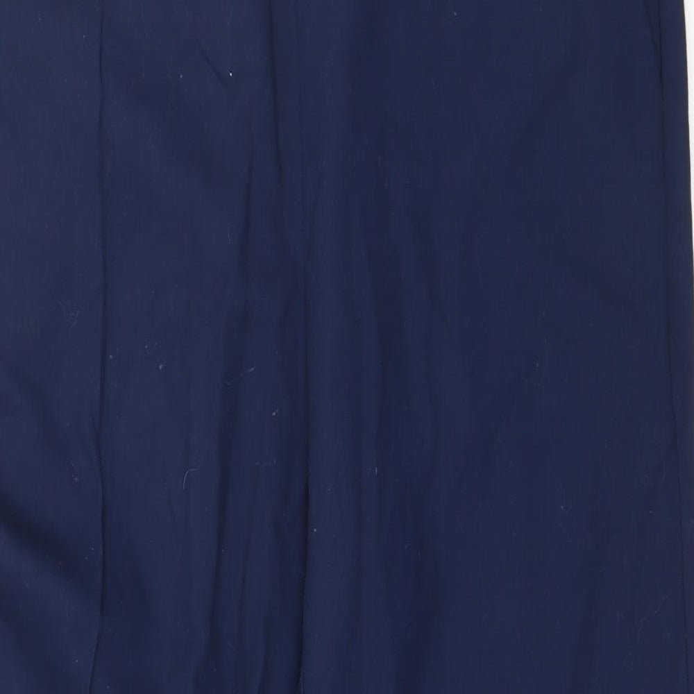 Marks and Spencer Womens Blue   Trousers  Size 12 L22 in