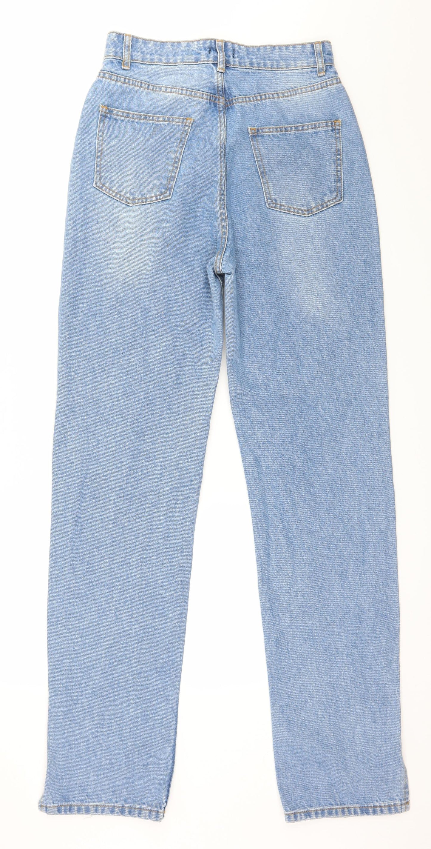 I SAW IT FIRST Womens Blue  Denim Mom Jeans Size 8 L34 in
