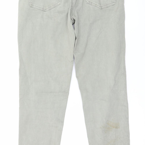 Find Womens Green   Trousers  Size 10 L29 in