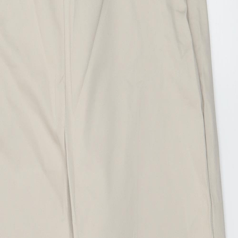 Marks and Spencer Womens Ivory   Trousers  Size 10 L21 in