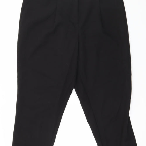 New Look Womens Black   Trousers  Size 12 L25 in