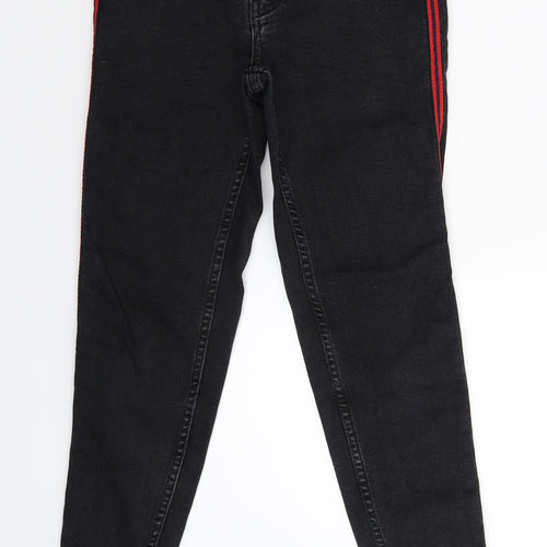 Denim Co Womens Black  Denim Skinny Jeans Size 6 L25 in