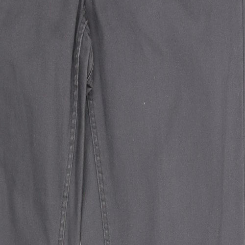 H&M Womens Grey  Denim Skinny Jeans Size 14 L31 in