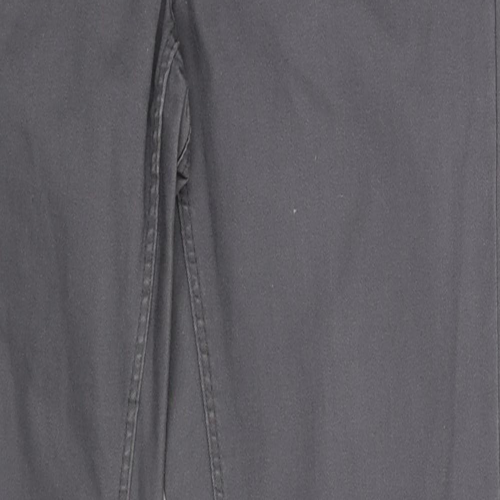 H&M Womens Grey  Denim Skinny Jeans Size 14 L31 in