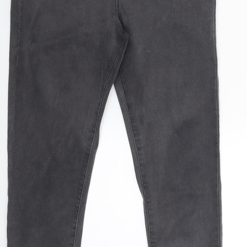 Denim Co Womens Grey  Denim Jegging Jeans Size 12 L26 in